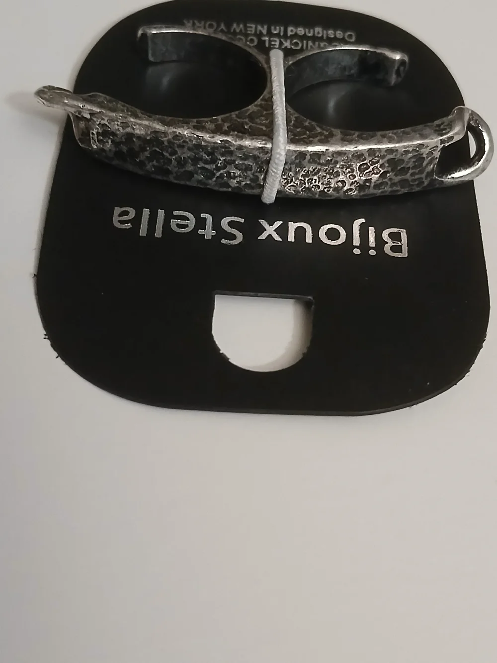 Silver Double-Finger Statement Ring